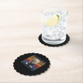 猫パイロット·マイク·エコー·オスカー·ウィスキーの衣装贈り物 ペーパーコースター (インサイチュ)