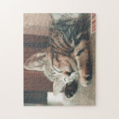 猫パズル猫写真動物写真猫 ジグソーパズル (縦)