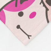 猫パタおもしろいンカラフルペット フリースブランケット (角)