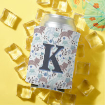 猫パタお洒落ーン、ブルーグレーモノグラム