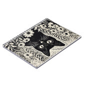 猫パターンスケッチ ノートブック (左側)