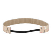 猫パターンピンク アスレチックヘッドバンド (裏面)