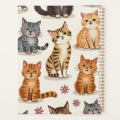 猫パターンプランナー プランナー手帳 (裏面)