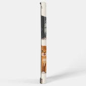 猫パターン銀河系ケース SAMSUNG GALAXYケース (右側面)