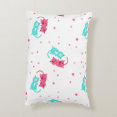 猫パターン アクセントクッション (裏面(縦))