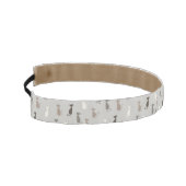 猫パターン アスレチックヘッドバンド (左)