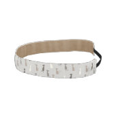 猫パターン アスレチックヘッドバンド (右)