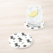 猫パターン コースター (側面)