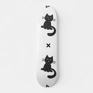 猫パターン スケートボード