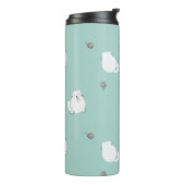 猫パターン タンブラー (回転左)