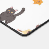 猫パターン デスクマット (コーナー)