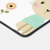 猫パターン デスクマット (コーナー)