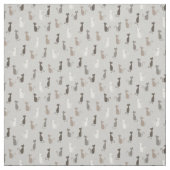 猫パターン ファブリック (見本)