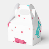 猫パターン フェイバーボックス (裏面サイド)