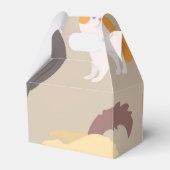 猫パターン フェイバーボックス (裏面サイド)