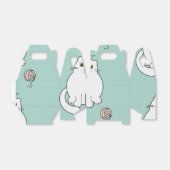 猫パターン フェイバーボックス (折り畳みなし)