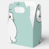 猫パターン フェイバーボックス (オープン)