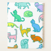 猫パターン プランナー手帳 (裏面)