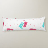 猫パターン ボディピロー (裏面)