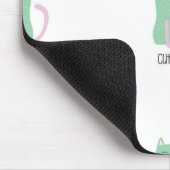 猫パターン マウスパッド (コーナー)