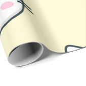 猫パターン ラッピングペーパー (ロールコーナー)