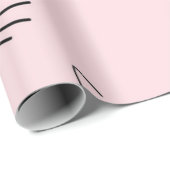 猫パターン ラッピングペーパー (ロールコーナー)