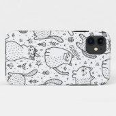 猫パターン Case-Mate iPhoneケース (裏面(横))