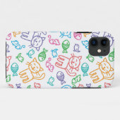 猫パターン Case-Mate iPhoneケース (裏面(横))