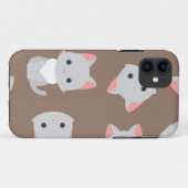 猫パターン Case-Mate iPhoneケース (裏面(横))