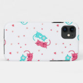 猫パターン Case-Mate iPhoneケース (裏面(横))