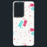 猫パターン SAMSUNG GALAXY S21 ULTRAケース<br><div class="desc">猫好きの方のために</div>