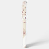 猫パターン SAMSUNG GALAXYケース (裏面横)