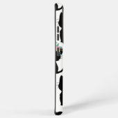 猫パターン SAMSUNG GALAXYケース (右側面)