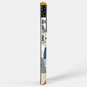 猫パターン SAMSUNG GALAXYケース (右側面)