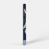 猫パターン SAMSUNG GALAXYケース (右側面)