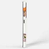 猫パターン SAMSUNG GALAXYケース (右側面)