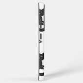 猫パターン SAMSUNG GALAXYケース (右側面)