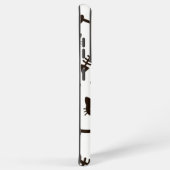 猫パターン SAMSUNG GALAXYケース (右側面)