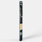 猫パターン SAMSUNG GALAXYケース (右側面)