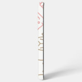 猫パターン SAMSUNG GALAXYケース (裏面横)