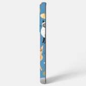 猫パターン SAMSUNG GALAXYケース (裏面横)