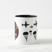 猫パッチのマグ マグカップ (中央)