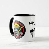 猫パッチのマグ マグカップ (正面左)