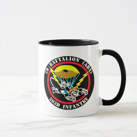 猫パッチのマグ マグカップ (右)