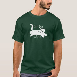 猫パパカスタムの猫名 Tシャツ