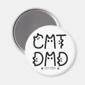 猫パパカスタム年 マグネット (正面/裏面)