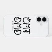 猫パパカスタム年 iPhone 16ケース (裏面横)