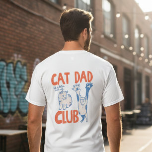 猫パパクラブ かっこいいペットパパ ギフトアイデア メンズ用 Tシャツ