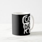 猫パパパパパパファーザーズデイ・メンズ コーヒーマグカップ (正面右)
