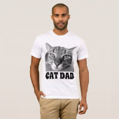 猫パパメンズTシャツ Tシャツ (正面フル)